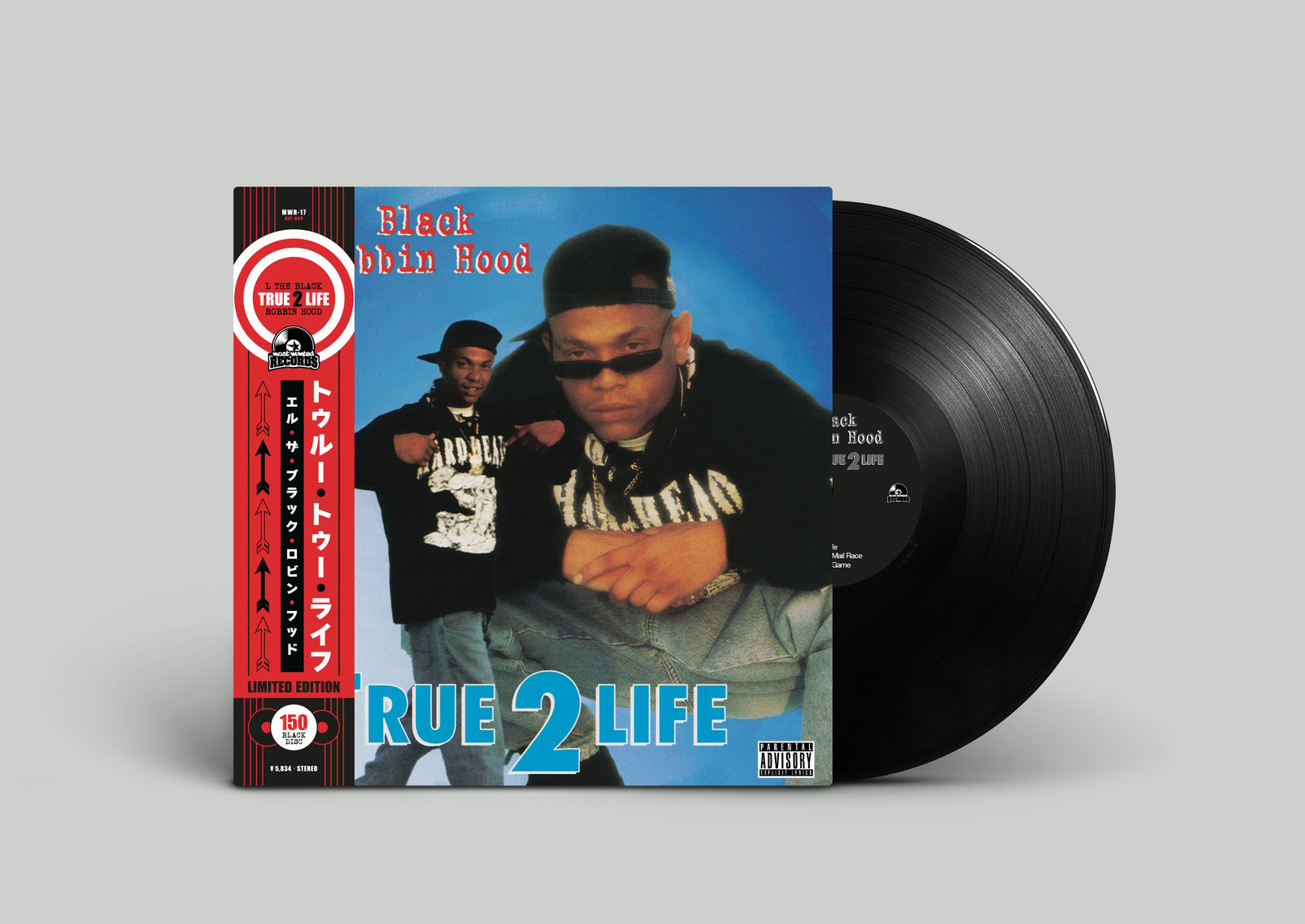 LP: L The Black Robbin Hood - True 2 Life 1996-2021 (New Orleans, LA)